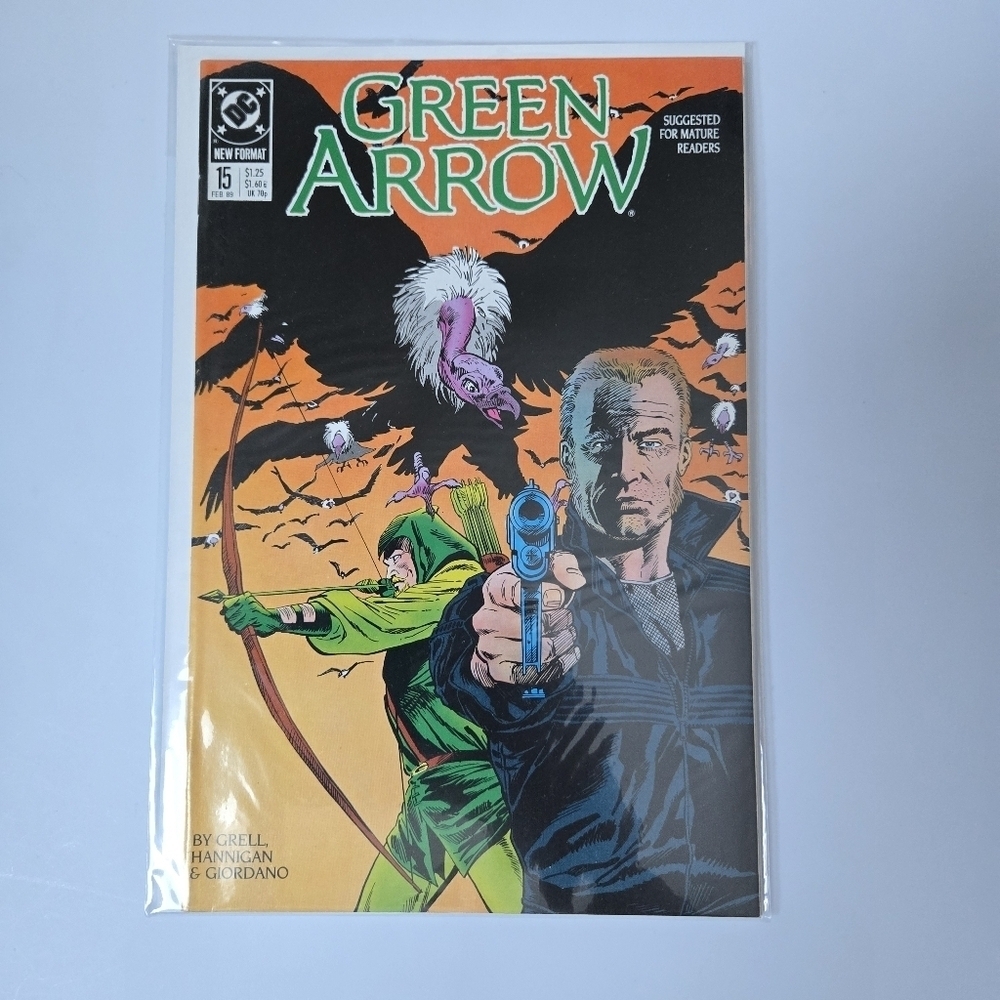 Dc Comic Green Arrow Comic Issue #15 1989